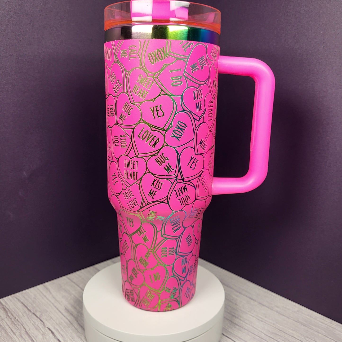 Conversation Hearts 40 oz Tumbler